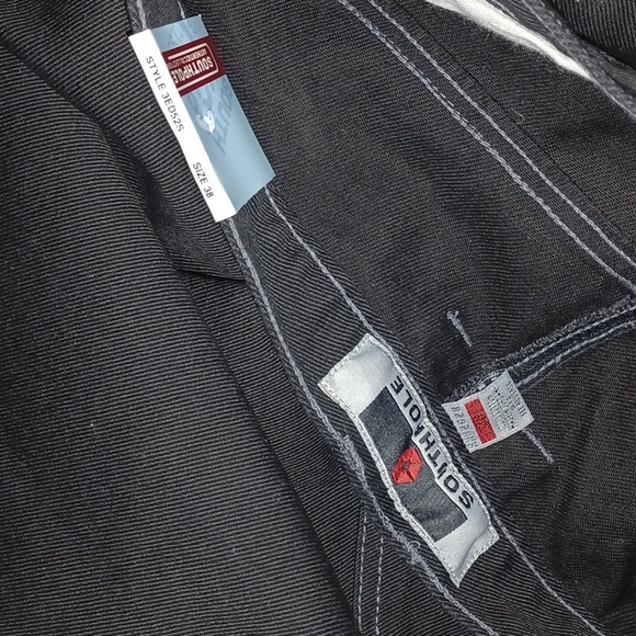 South Pole Vintage Black Denim Shorts NEW - Picture 5 of 5